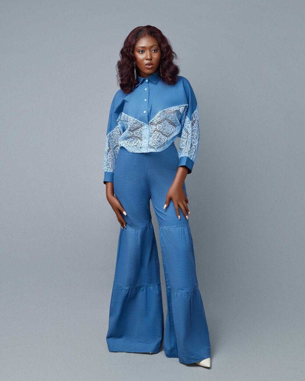 Graciella 2-Piece Gypsy Palazzo Set