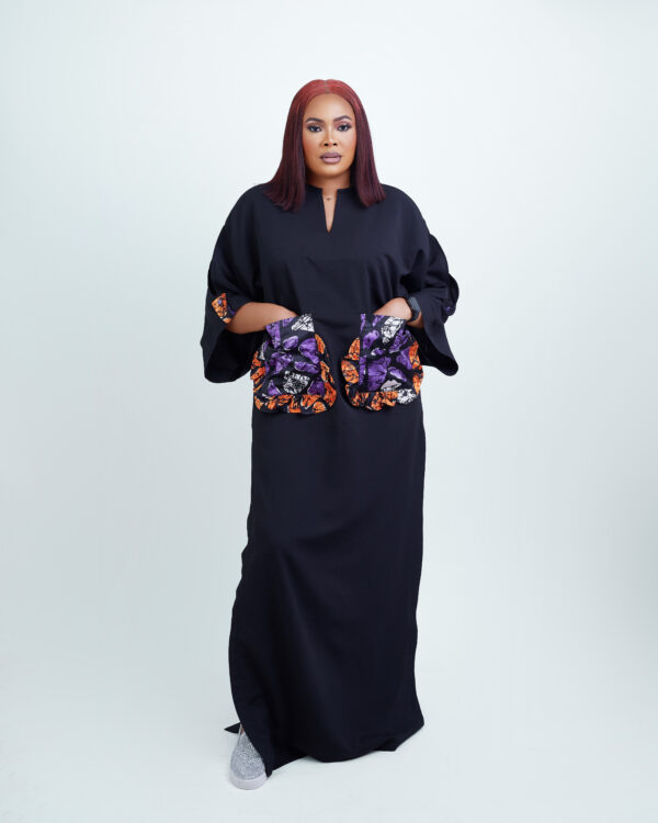 Effortless Power: Ankara-Silk Blend
